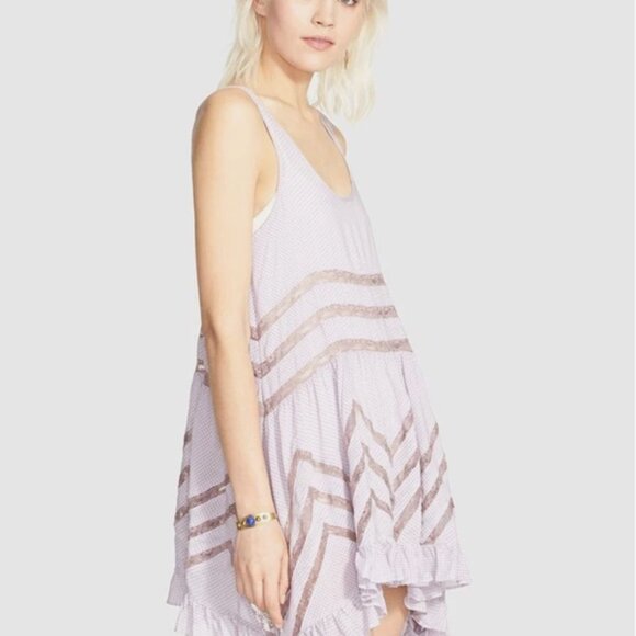 Free People slip Voile Trapeze tunic dress, Sz XS - Picture 6 of 6